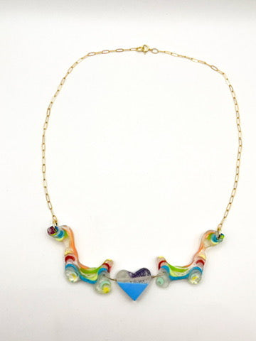 Heart Charm Necklace - Wow