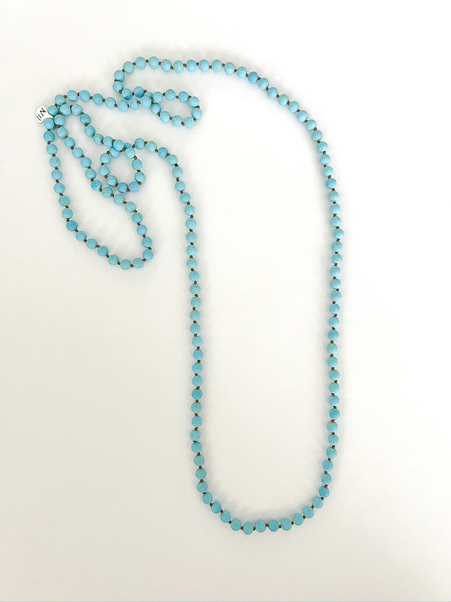 X-Long Turquoise Necklace 58"