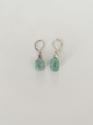 Russian Amazonite Drop Earrings