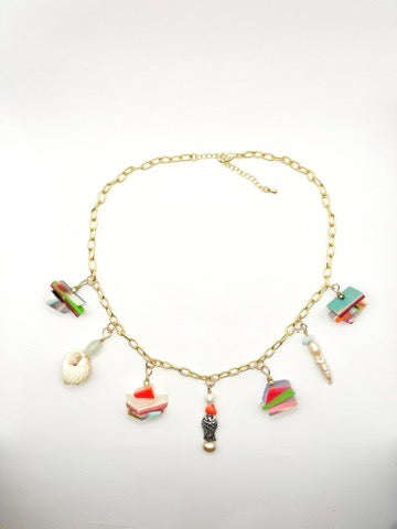Glassy Charm Necklace - Jubilee