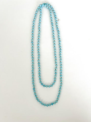 X-Long Turquoise Necklace 58"