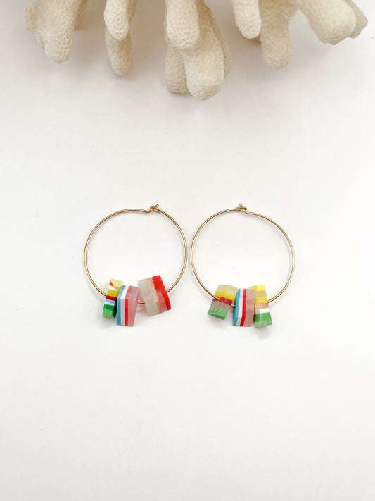 Remnants Hoops Small - Crab