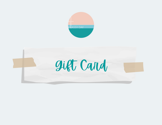 Glassy Day Studio Gift Card